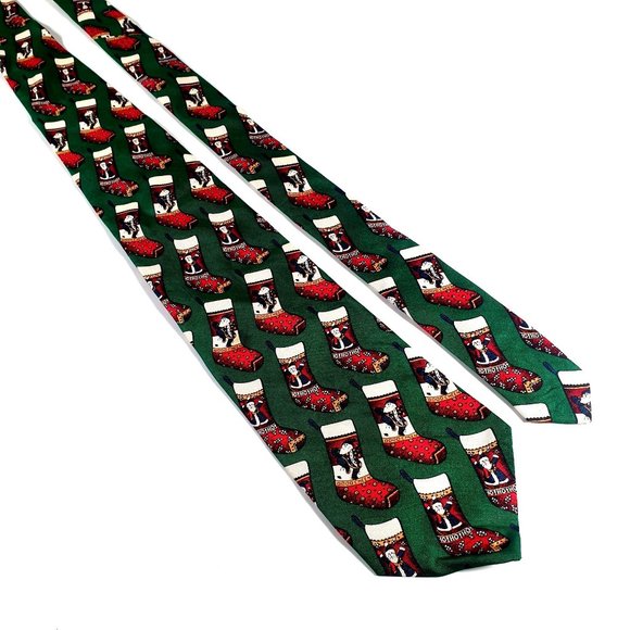 Ferrell Reed Culwell Sons Men Necktie Tie Designer Christmas Stocking Dad Gift - Picture 1 of 5